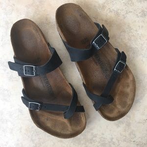 Birkenstock Mayari Oiled Leather Black 40